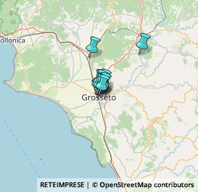 Mappa Via A. Bertani, 58100 Grosseto GR, Italia (3.81)