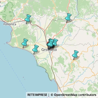 Mappa Via Montebello, 58100 Grosseto GR, Italia (8.72417)