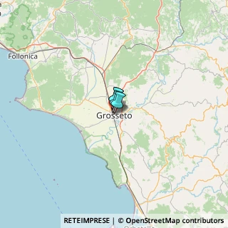 Mappa Via Montebello, 58100 Grosseto GR, Italia (57.70143)