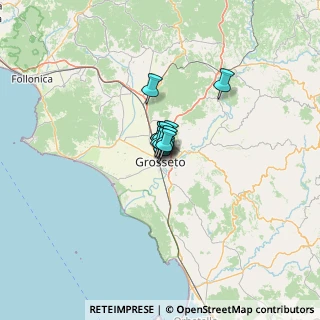 Mappa Via Montebello, 58100 Grosseto GR, Italia (3.81)