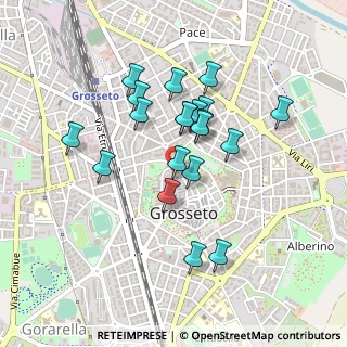 Mappa Via Fratelli Cairoli, 58100 Grosseto GR, Italia (0.4025)