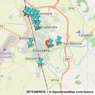 Mappa Grosseto, 58100 Roselle , Italia (2.36308)