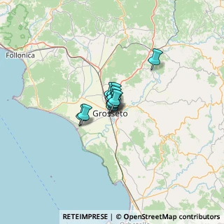 Mappa Grosseto, 58100 Roselle , Italia (4.73636)
