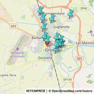 Mappa Via Porto Loretano, 58100 Grosseto GR, Italia (1.52615)