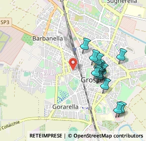 Mappa Via Porto Loretano, 58100 Grosseto GR, Italia (0.90571)