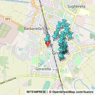Mappa Via Porto Loretano, 58100 Grosseto GR, Italia (0.756)