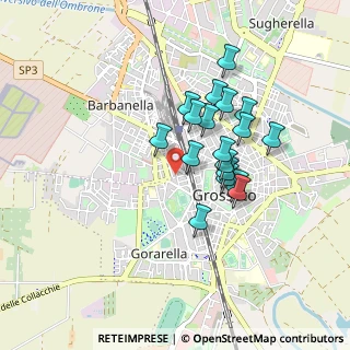 Mappa Via Porto Loretano, 58100 Grosseto GR, Italia (0.74722)