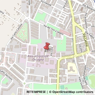 Mappa Via Cosano Porto, 1, 58100 Grosseto, Grosseto (Toscana)