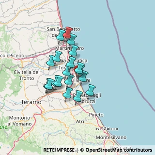 Mappa Via Ospizio Marino, 64021 Giulianova TE, Italia (10.828)
