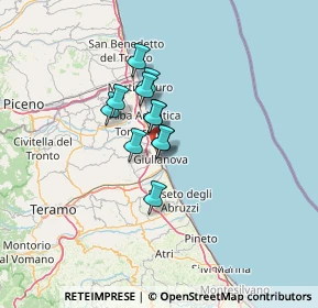 Mappa Via Ospizio Marino, 64021 Giulianova TE, Italia (8.41091)