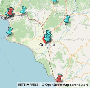 Mappa Via Roccastrada, 58100 Grosseto GR, Italia (20.74063)