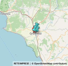 Mappa Via Roccastrada, 58100 Grosseto GR, Italia (50.74625)