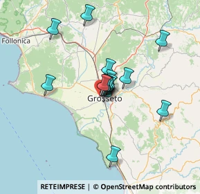 Mappa Via Roccastrada, 58100 Grosseto GR, Italia (9.86625)