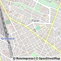 地図 Grosseto