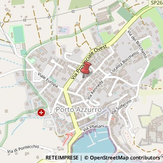 Mappa Piazza de Santis, 4, 57036 Porto Azzurro, Livorno (Toscana)