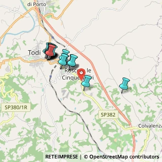 Mappa Via Del Cimitero, 06059 Todi PG, Italia (1.789)