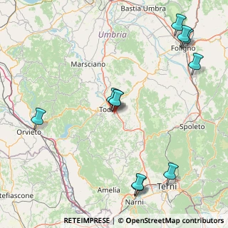 Mappa Via Del Cimitero, 06059 Todi PG, Italia (20.69909)