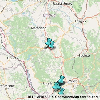 Mappa Via Del Cimitero, 06059 Todi PG, Italia (23.65667)