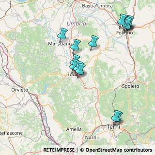 Mappa Via Del Cimitero, 06059 Todi PG, Italia (19.26133)