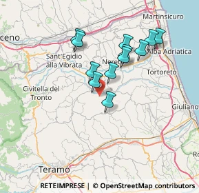 Mappa SP 13a, 64012 Campli TE, Italia (6.33833)