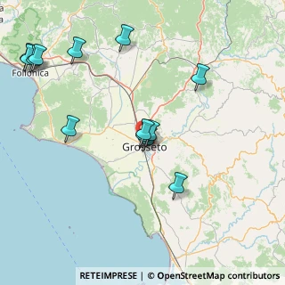 Mappa Piazza Guglielmo Marconi, 58100 Grosseto GR, Italia (18.91231)