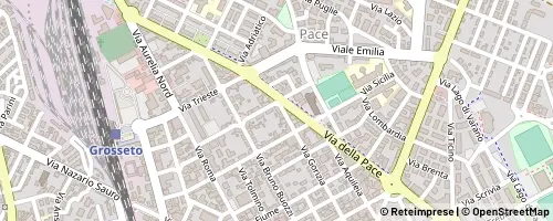 Mappa Grosseto