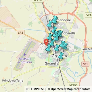Mappa Via Pancole, 58100 Grosseto GR, Italia (1.3)