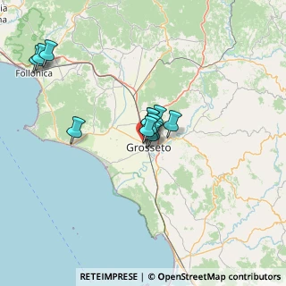 Mappa Via Pancole, 58100 Grosseto GR, Italia (10.99083)