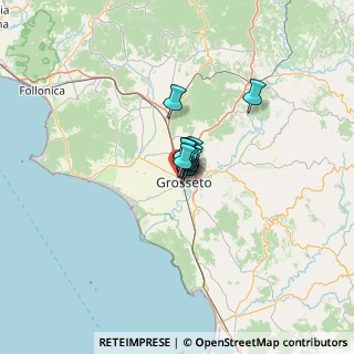 Mappa Via Pancole, 58100 Grosseto GR, Italia (3.85636)