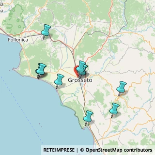 Mappa Via Giacomo Zanella, 58100 Grosseto GR, Italia (14.65545)