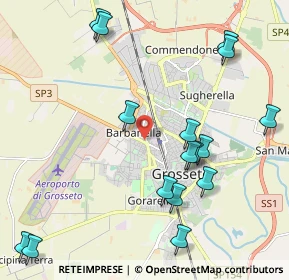 Mappa Via Giacomo Zanella, 58100 Grosseto GR, Italia (2.6)