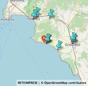 Mappa Viale Verdi, 58043 Castiglione della Pescaia GR, Italia (14.08818)