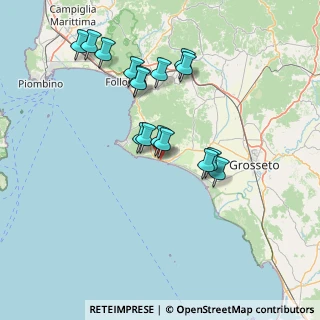 Mappa Viale Verdi, 58043 Castiglione della Pescaia GR, Italia (14.19125)