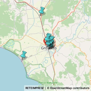 Mappa Via Pian D'Alma, 58100 Grosseto GR, Italia (3.21)