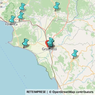 Mappa Via Pian D'Alma, 58100 Grosseto GR, Italia (16.83909)