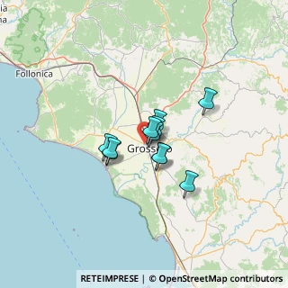 Mappa Via Pian D'Alma, 58100 Grosseto GR, Italia (7.97364)
