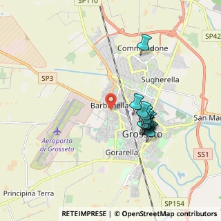 Mappa Via Pian D'Alma, 58100 Grosseto GR, Italia (1.62167)