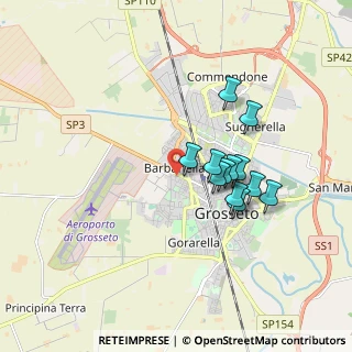 Mappa Via Pian D'Alma, 58100 Grosseto GR, Italia (1.51333)
