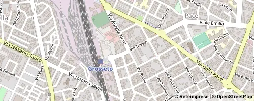 Mappa Grosseto