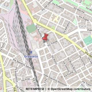 Mappa Via Aurelia Nord, 8, 58100 Grosseto, Grosseto (Toscana)