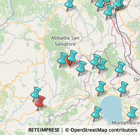 Mappa 58034 Castell'azzara GR, Italia (22.72105)