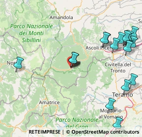Mappa Vicolo della Fortezza, 63095 Acquasanta Terme AP, Italia (20.27316)