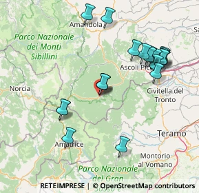 Mappa Vicolo della Fortezza, 63095 Acquasanta Terme AP, Italia (16.3465)