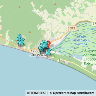 Mappa Via Orsa Minore, 58043 Castiglione della Pescaia GR, Italia (1.28727)