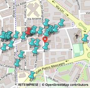 Mappa Via Alessandro Scarlatti, 58100 Grosseto GR, Italia (0.13448)