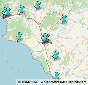 Mappa Viale Alessandro Manetti, 58100 Grosseto GR, Italia (19.78357)