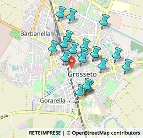 Mappa Viale Alessandro Manetti, 58100 Grosseto GR, Italia (0.7935)