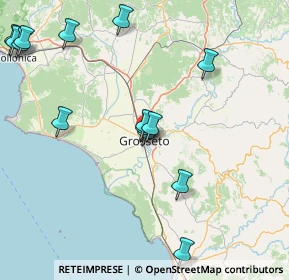 Mappa Via Carlo Goldoni, 58100 Grosseto GR, Italia (19.87429)