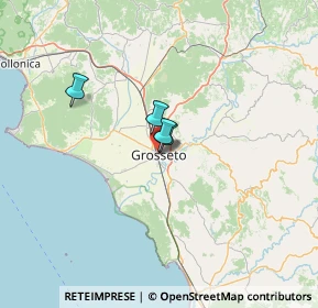 Mappa Via Carlo Goldoni, 58100 Grosseto GR, Italia (41.03615)