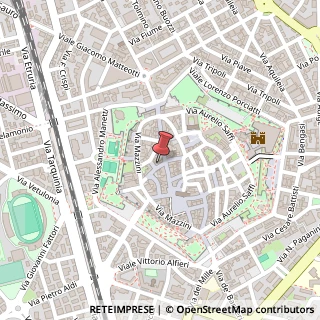 Mappa Via Carlo Goldoni, 9, 58100 Grosseto, Grosseto (Toscana)